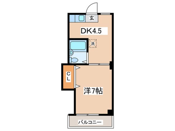 京浜都市ビルの物件間取画像